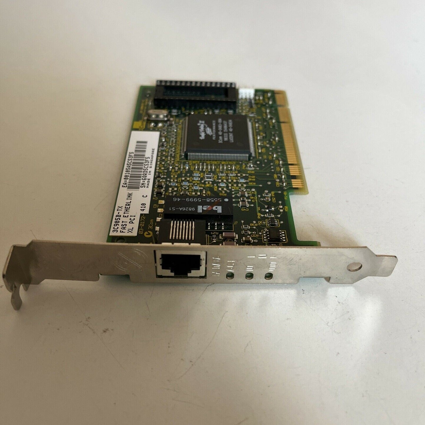 3Com 3C905B-TX Fast Etherlink XL PCI network card NIC 10/100 Ethernet