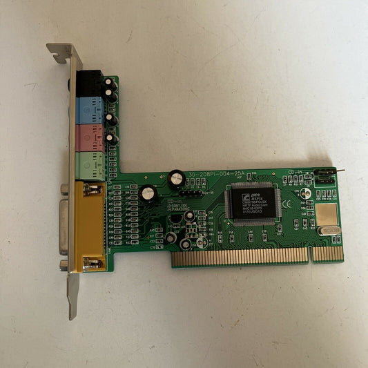 C Media CMI8738/PCI-SX Sound Card with 15-pin Game Port