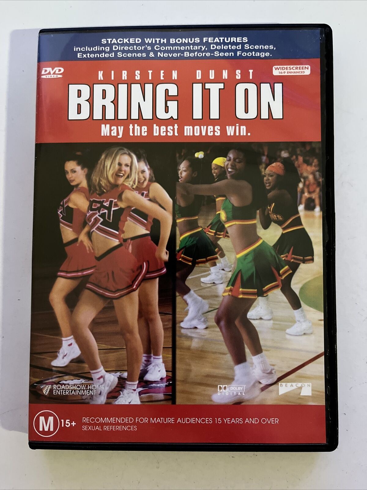 Bring It On  (DVD, 2000) Kirsten Dunst, Eliza Dushku, Jesse Bradford. Region 4