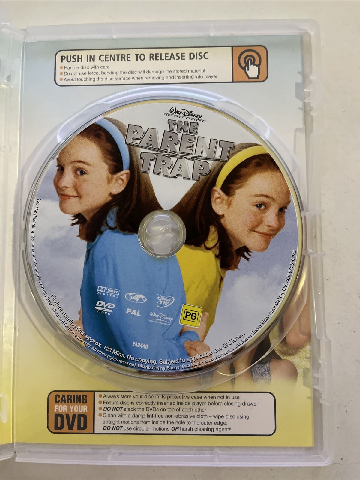 The Parent Trap - Special Edition (DVD, 1998) Dennis Quaid, Lindsay Lohan