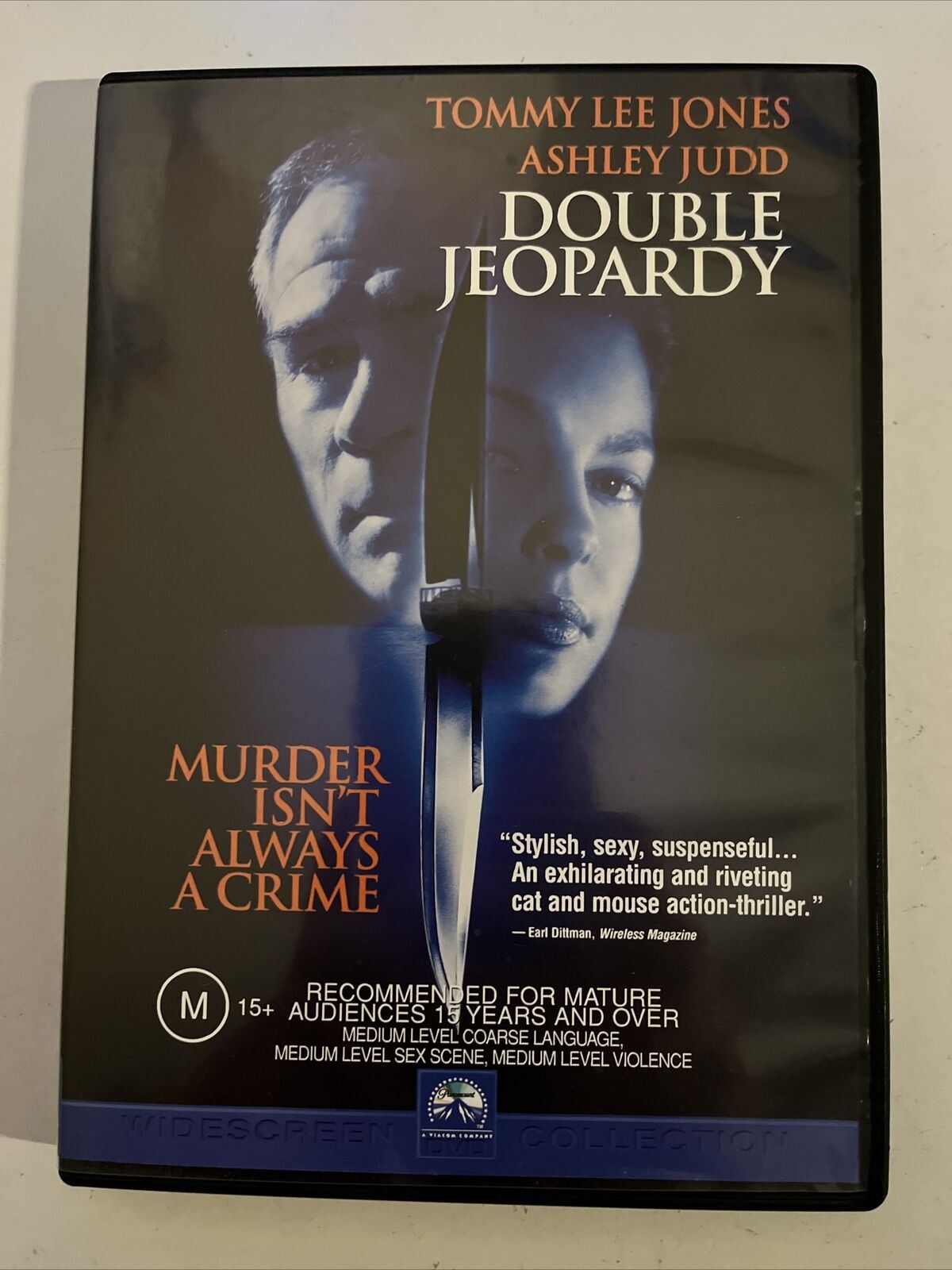 Double Jeopardy (DVD, 1999) Tommy Lee Jones, Ashley Judd. Region 4