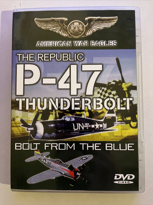 American War Eagles: Republic P-47 Thunderbolt (DVD, 2001)