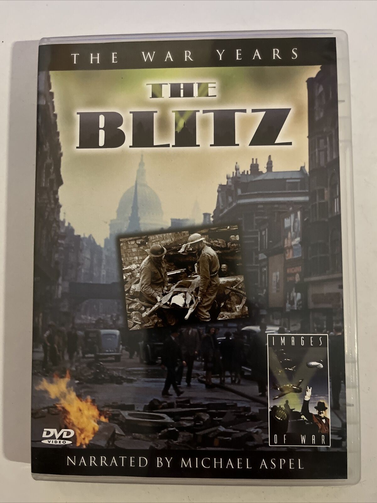 The War Years - The Blitz (DVD) Narrated By Michael Aspel. All Regions