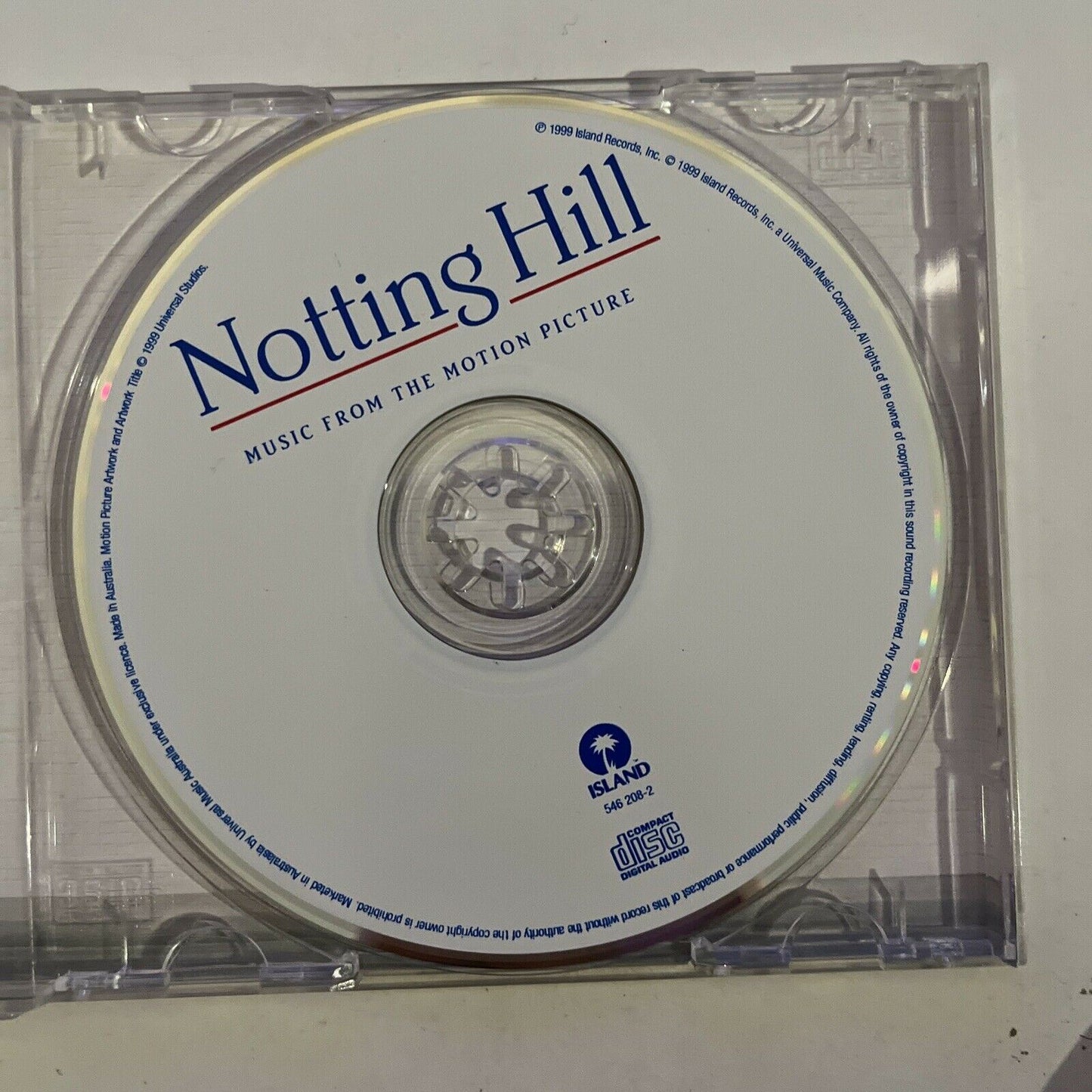 Notting Hill - Music From The Motion Picture -Shania Twain Bill Withers CD Album