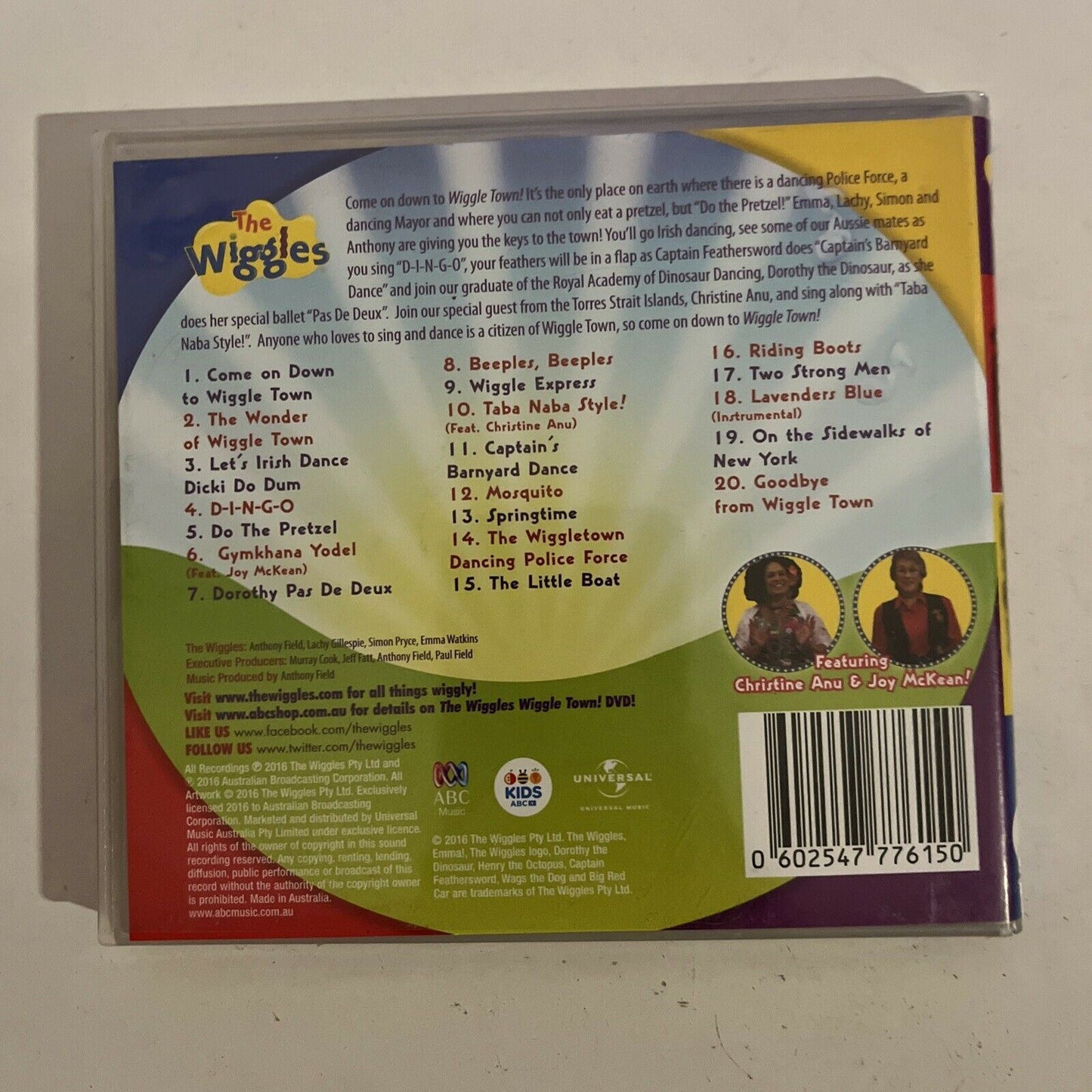 The Wiggles – Wiggle Town! (CD, 2016) Album