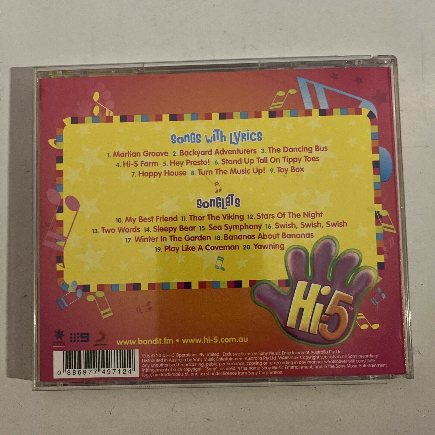 Hi-5 - Turn The Music Up + It's A Hi-5 Christmas (CD, 2-Disc Set)