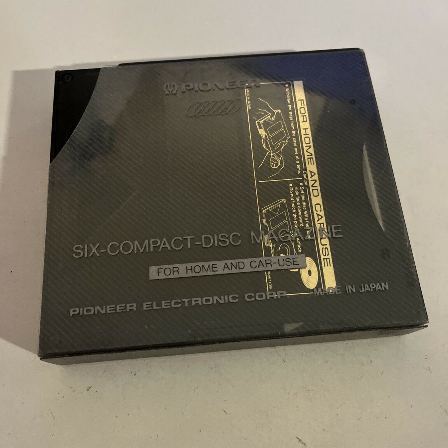 PIONEER CD Six Compact Disc Magazine Cartridge PRW1139 for Home & Car CD Player