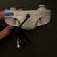 Genuine Official Nintendo GameCube Controller Silver DOL-003.  Tested & Working