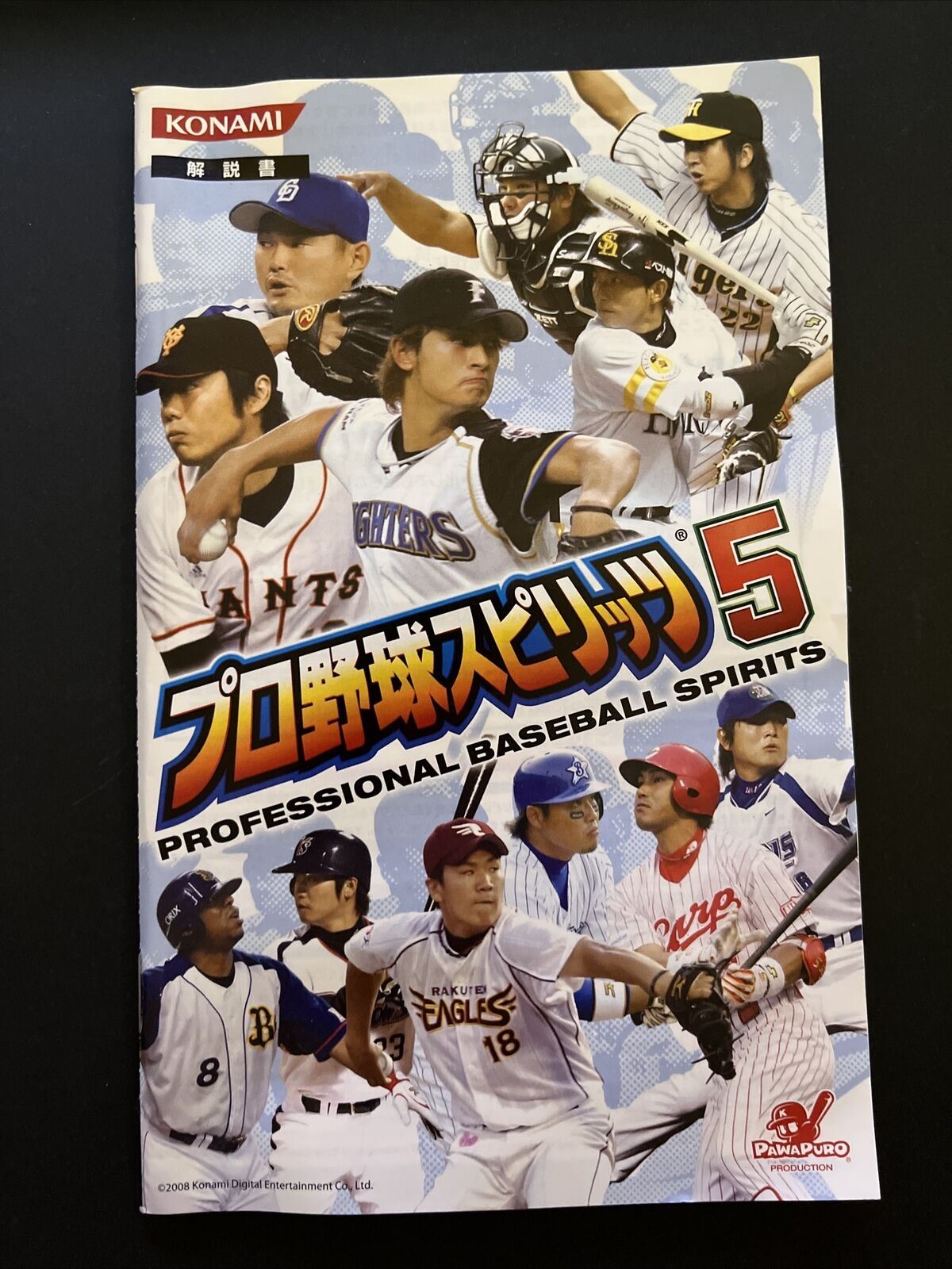 Professional Baseball Spirits 5 - PlayStation PS2 NTSC-J Japan Game with Manual