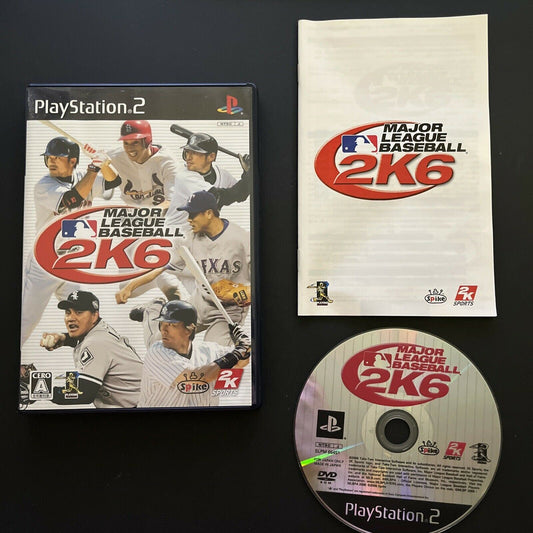 Major League Baseball 2K6 - PlayStation PS2 NTSC-J Japan Game Complete