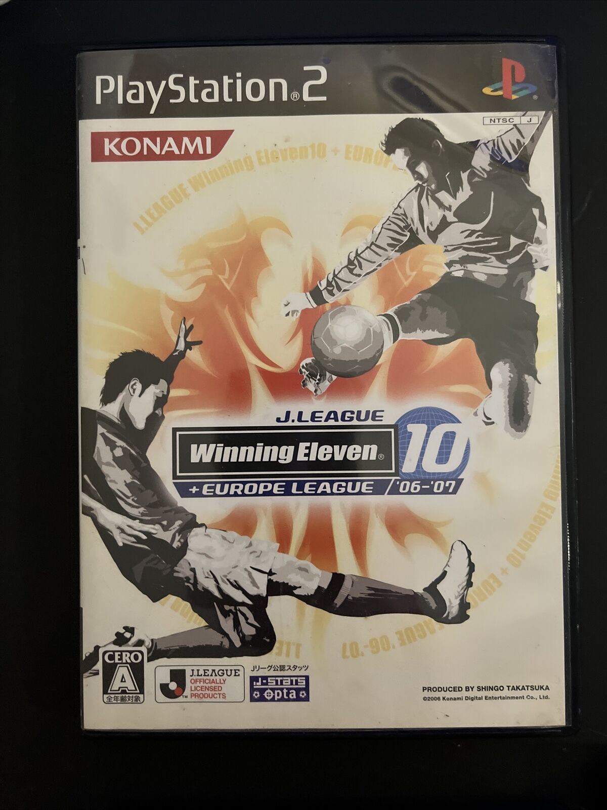 4x Winning Eleven Games 10,11,2007,2008 - PS2 NTSC-J Japan Game w Manual