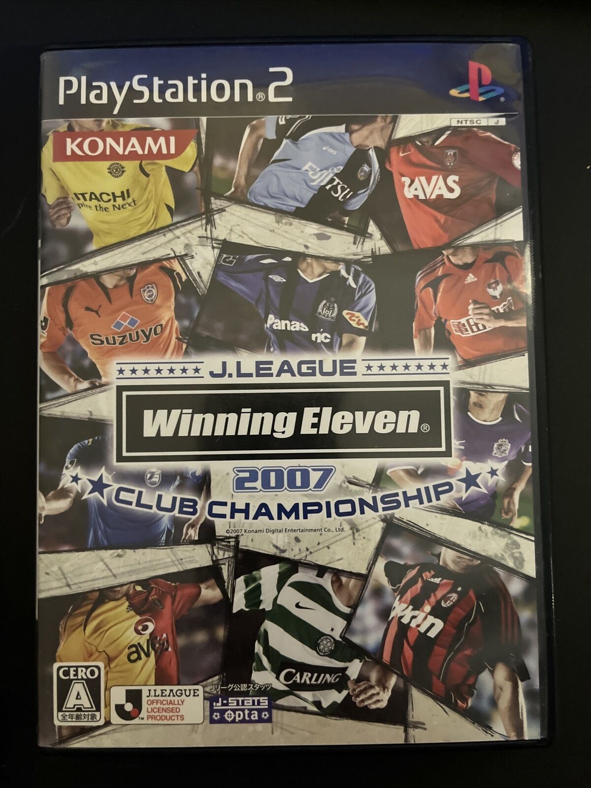 4x Winning Eleven Games 10,11,2007,2008 - PS2 NTSC-J Japan Game w Manual