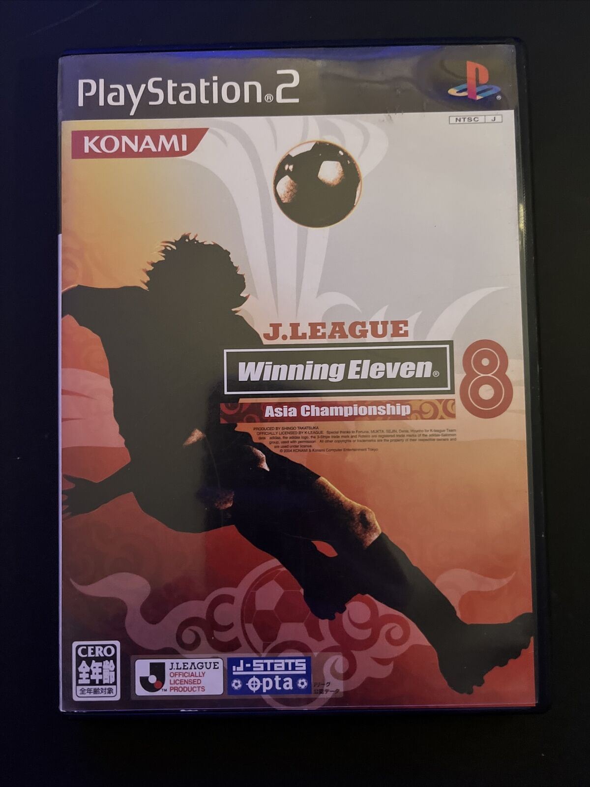 4x Winning Eleven Games 10,11,2007,2008 - PS2 NTSC-J Japan Game w Manual