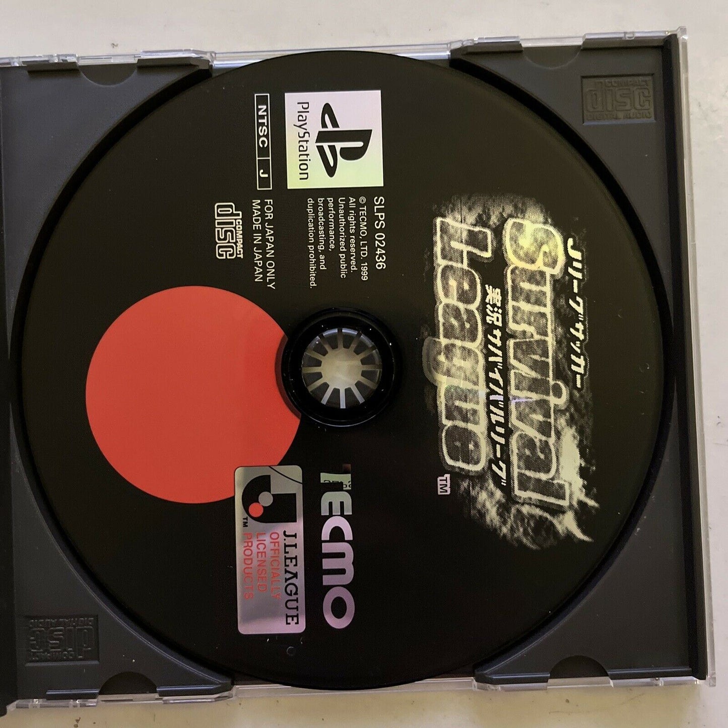 Survival League Soccer - Playstation PS1 NTSC-J Japan Game with Manual