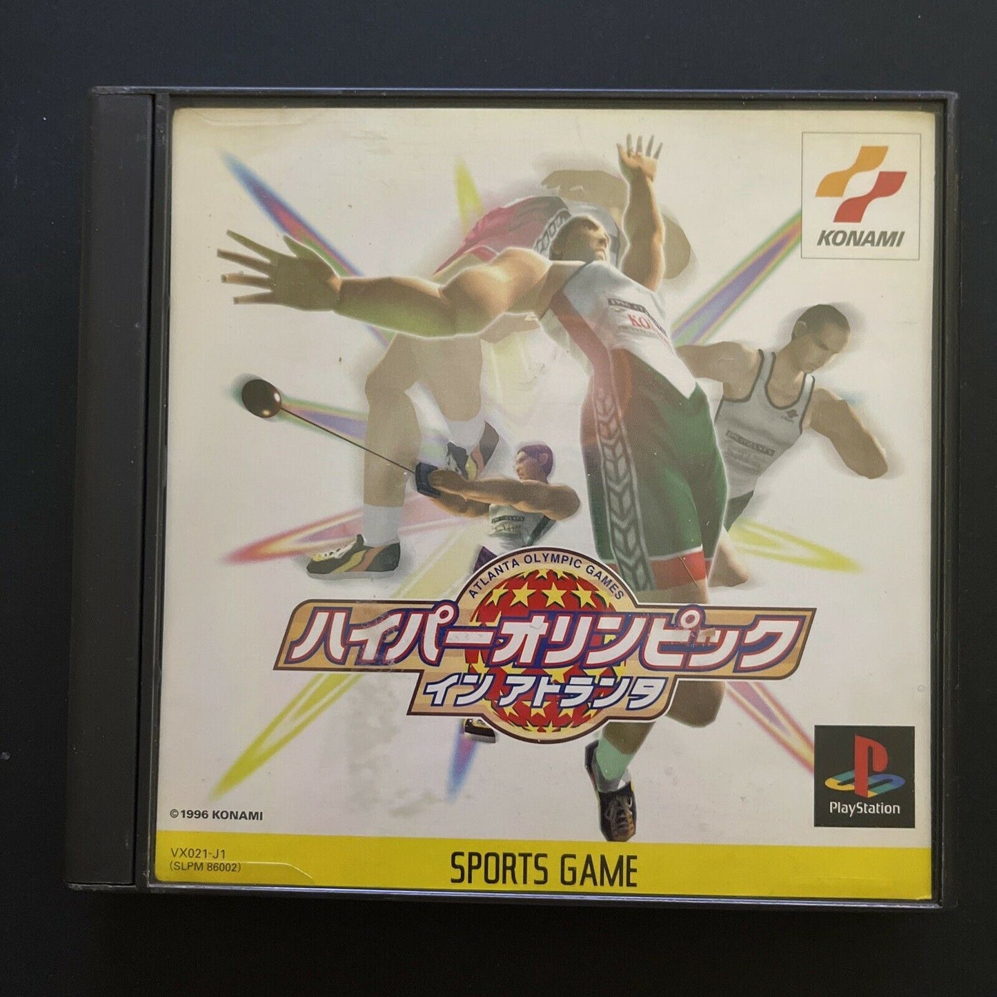 Hyper Olympic in Atlanta - Playstation PS1 NTSC-J Japan Track & Field Game