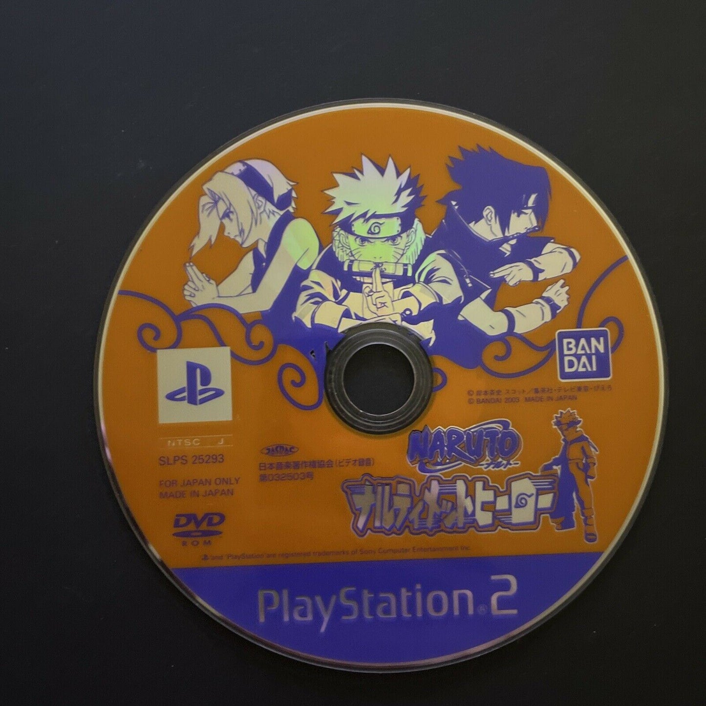 Naruto: Narutimate Hero Ninja- PlayStation PS2 NTSC-J Japan Game with Manual