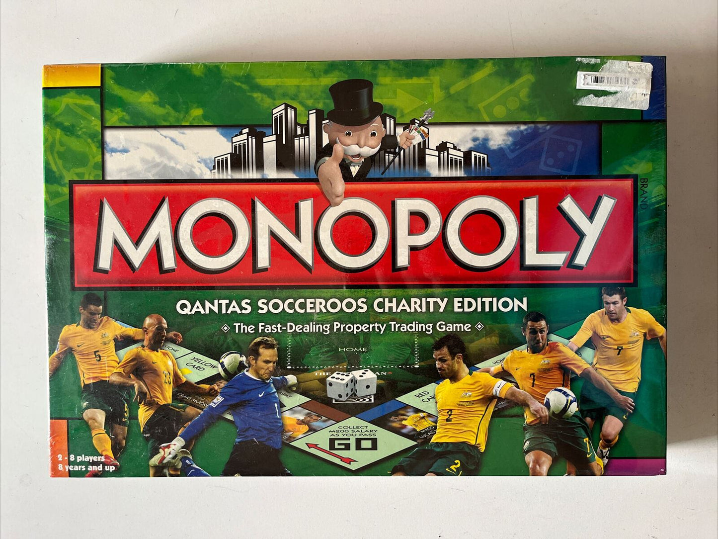 *New Sealed* Monopoly Qantas Socceroos Charity Edition Football Board Game