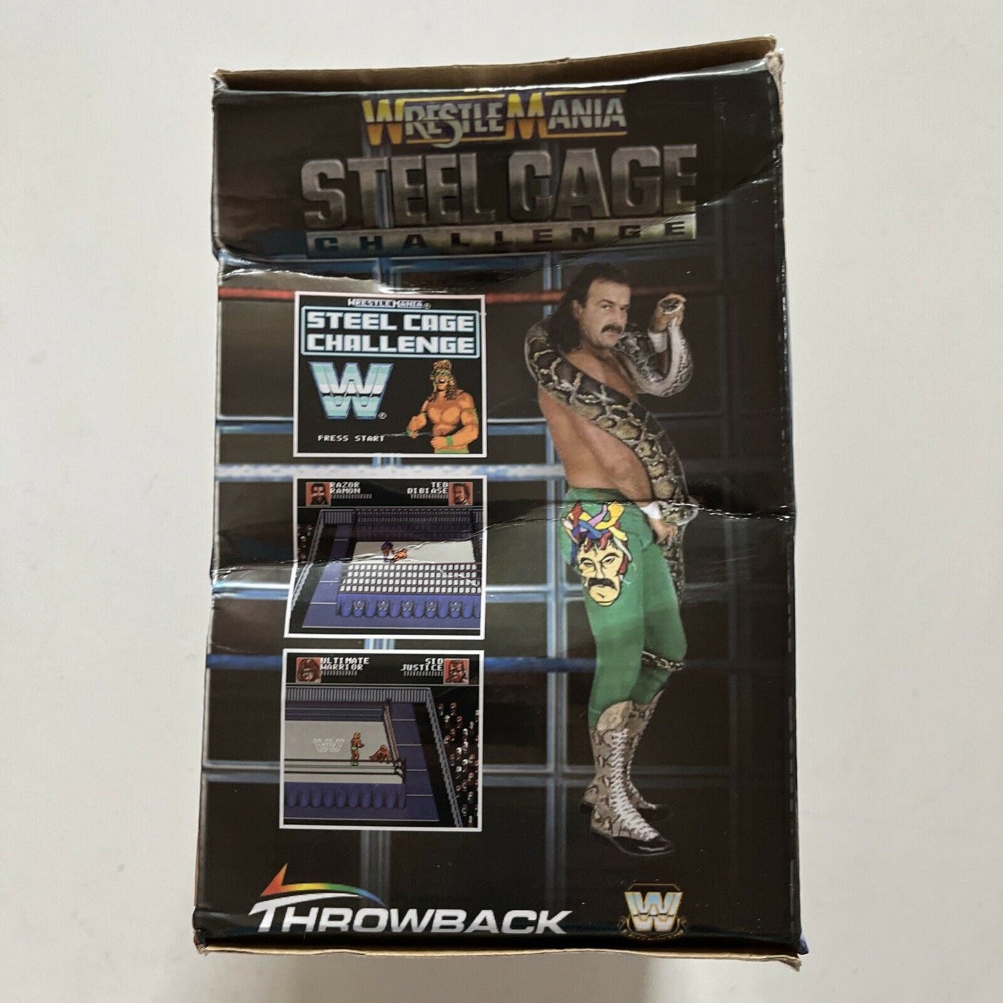 WWE Wrestlemania Steel Cage Challenge Game TV Arcade Plug and Play Mini Console