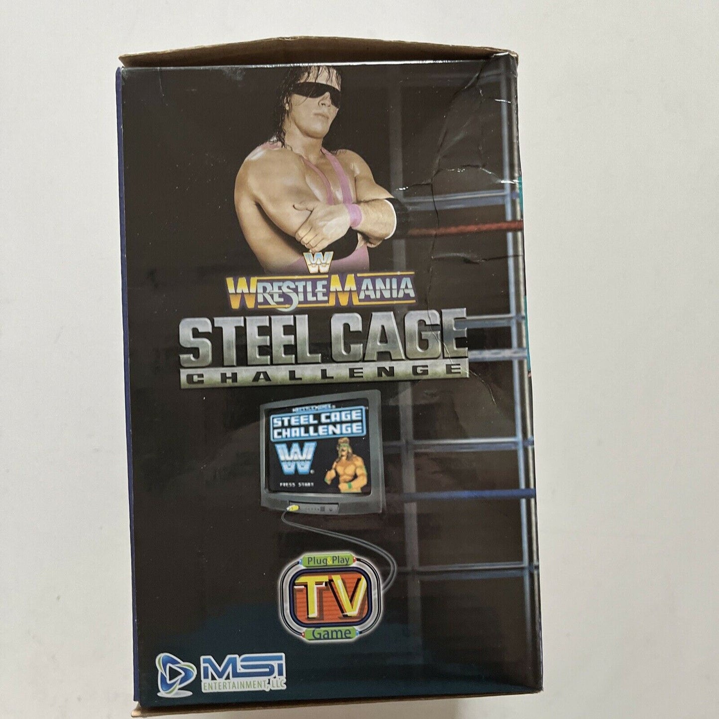WWE Wrestlemania Steel Cage Challenge Game TV Arcade Plug and Play Mini Console