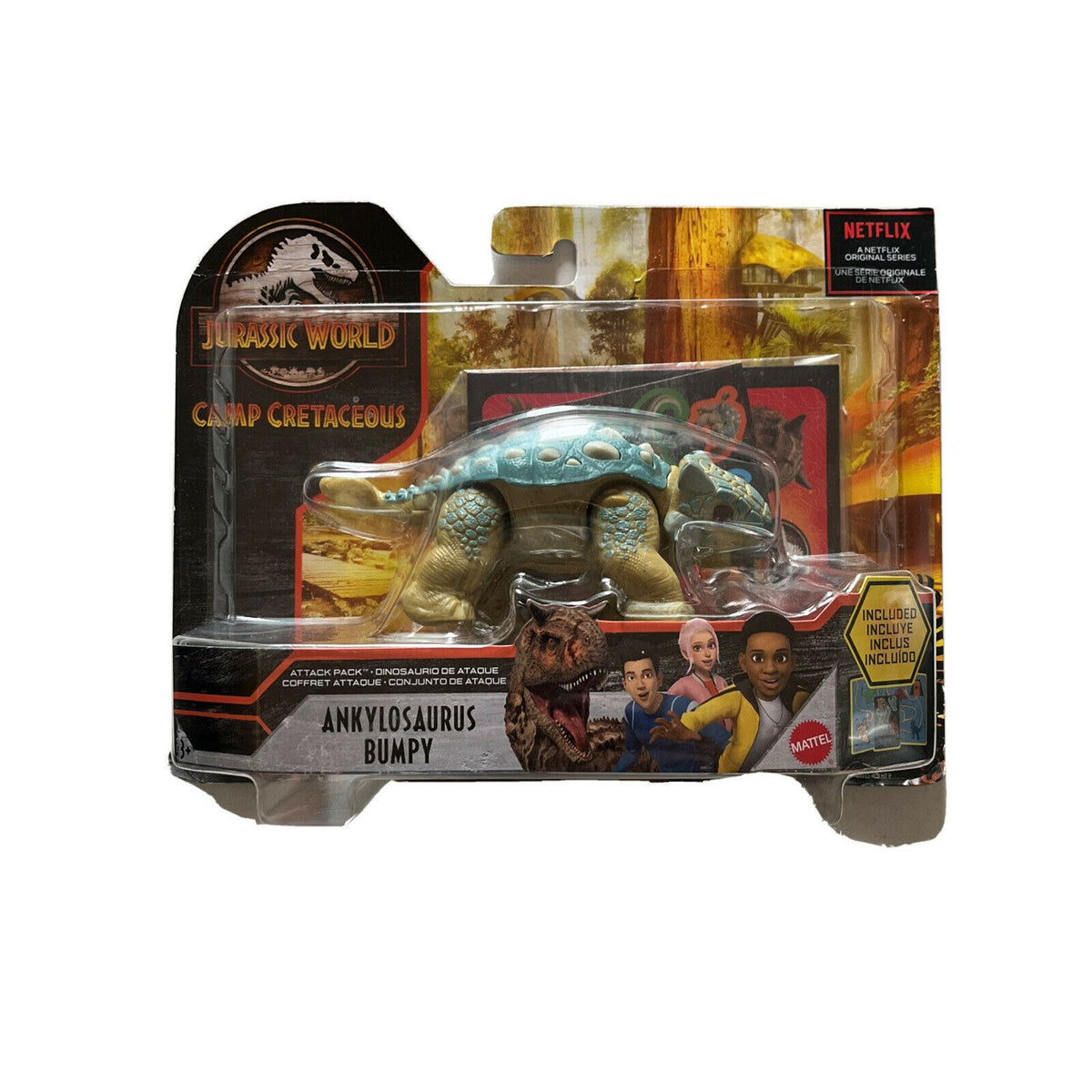 Bumpy Figure Jurassic World Camp Cretaceous Ankylosaurus Bumpy Action Figure – Retro ...