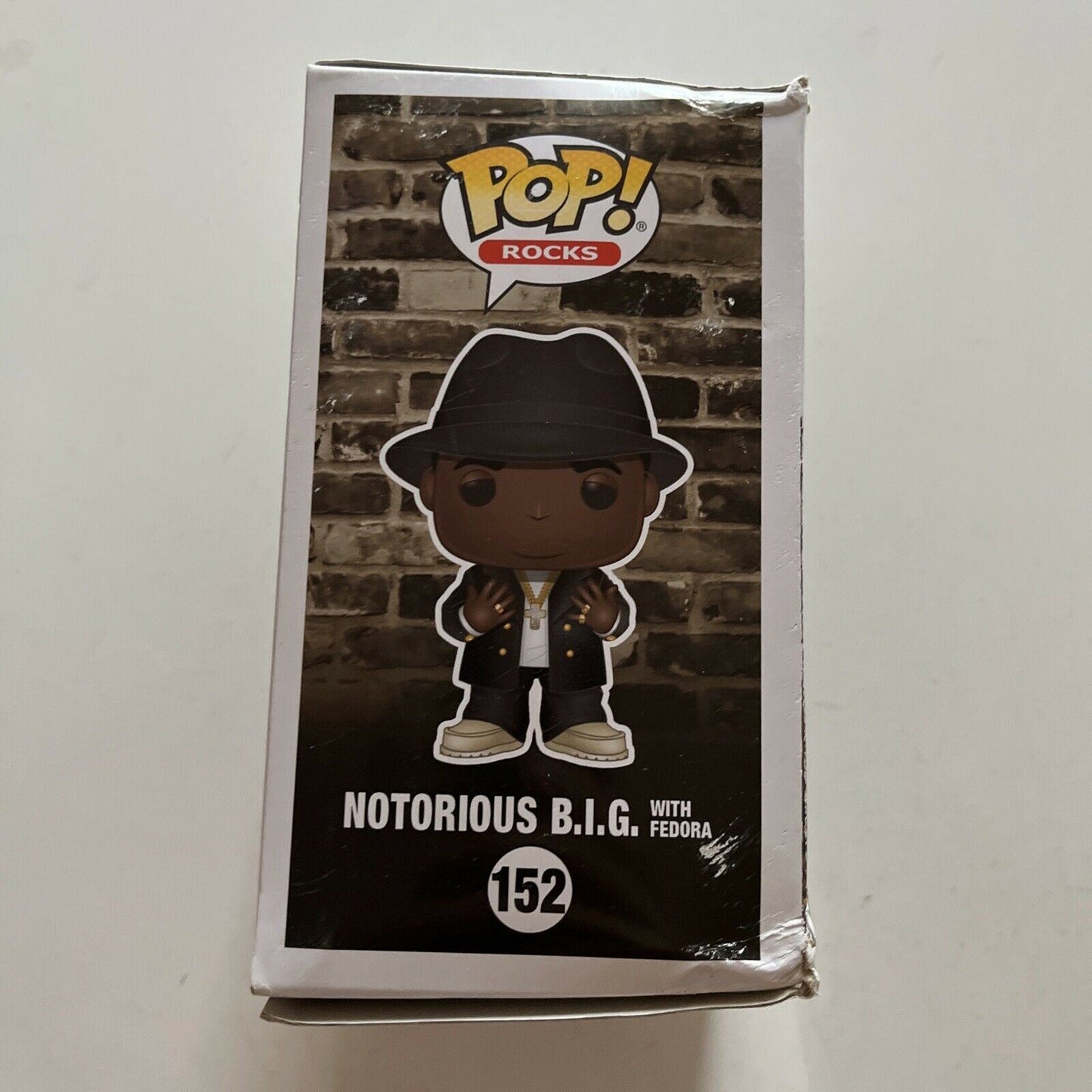 Notorious BIG Pop! Vinyl 152 - Notorious BIG Black Suit Fedora FUNKO