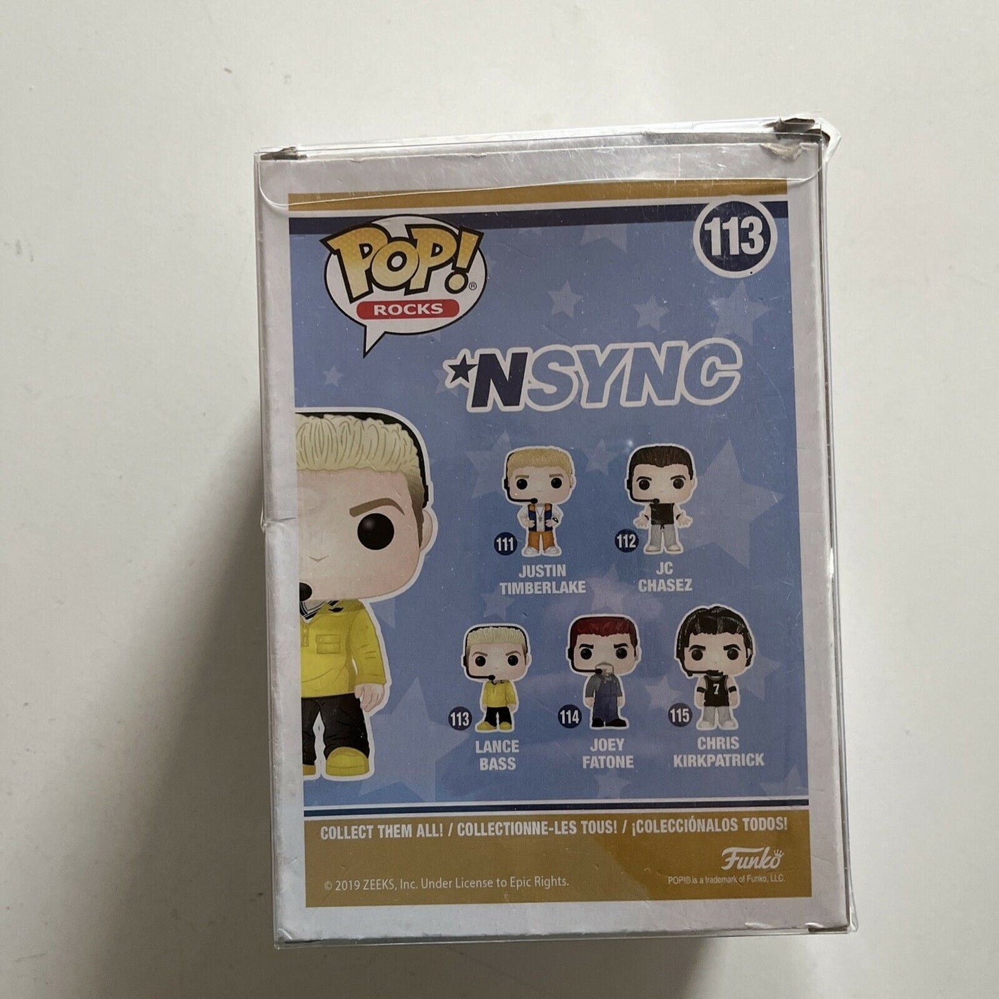 NSync - Lance Bass Pop! Vinyl 113