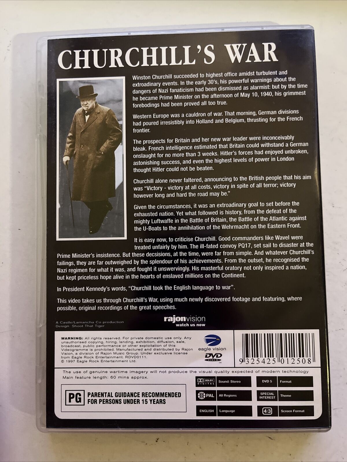 The War File - Churchill's War (DVD) All Regions