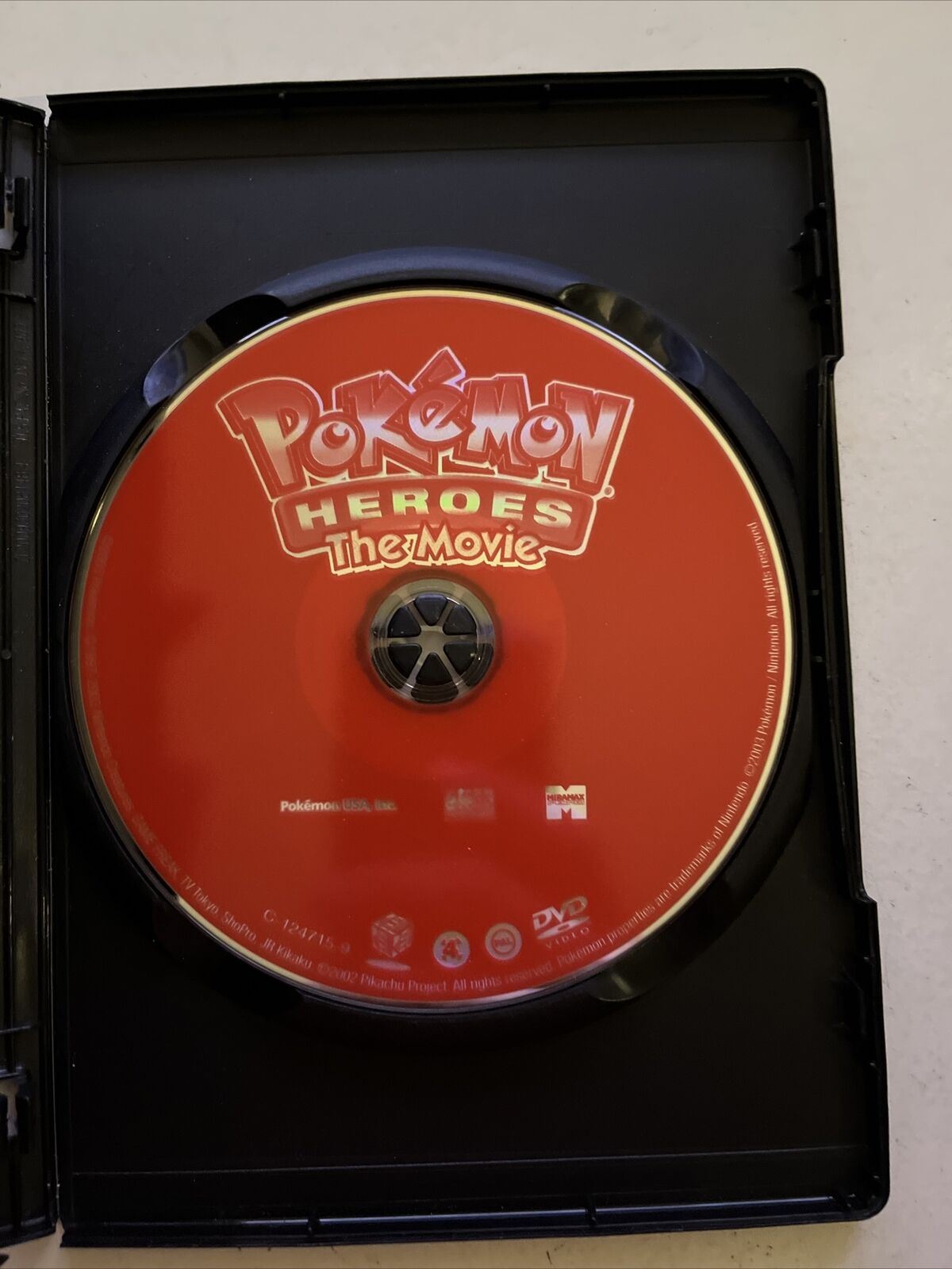 Pokemon Heroes - The Movie (DVD, 2002) Anime Film. Region 4