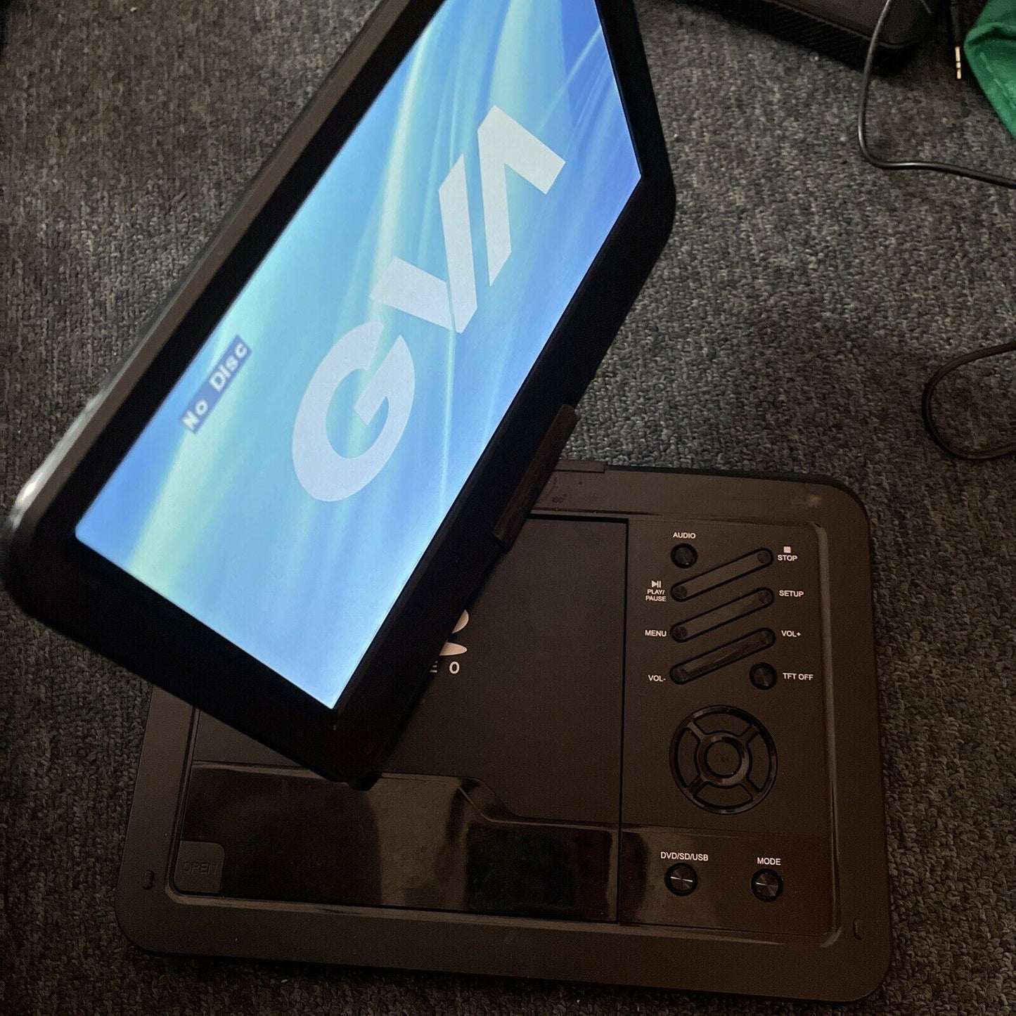 GVA 10 Inch Portable DVD Player PR3263  Plays MP3 USB SD Card
