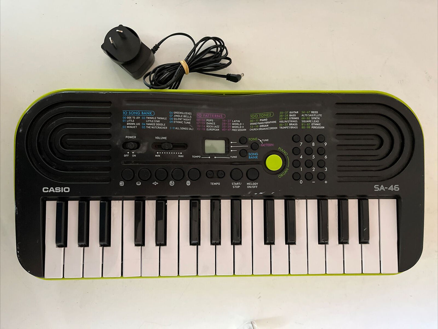 Casio SA-46A Electronic Electric Keyboard 32 Key Built-in speaker