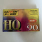 2x NEW SEALED Audio Cassette 90 Min Maxell & Cannon Power Blank