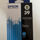 3x Genuine Epson 39 Cyan, Magenta, Yellow Ink Cartridge for XP-4105/XP-2105