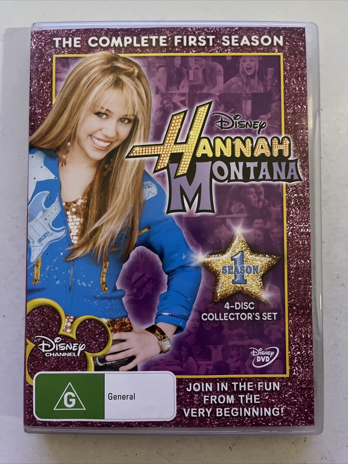 Hannah Montana : The Complete Season 1 (DVD, 2006) Miley Cyrus. Region 4