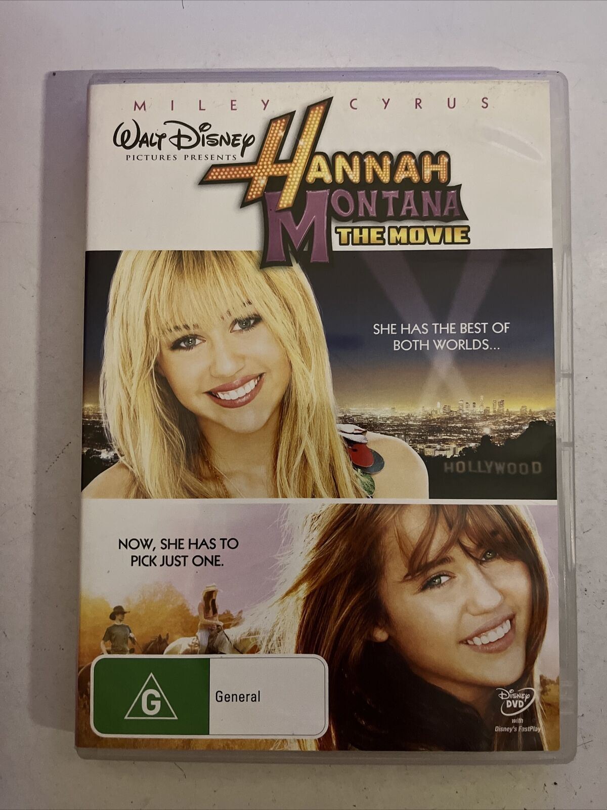 Hannah Montana - The Movie (DVD, 2009) Miley Cyrus, Emily Osment. Region 4