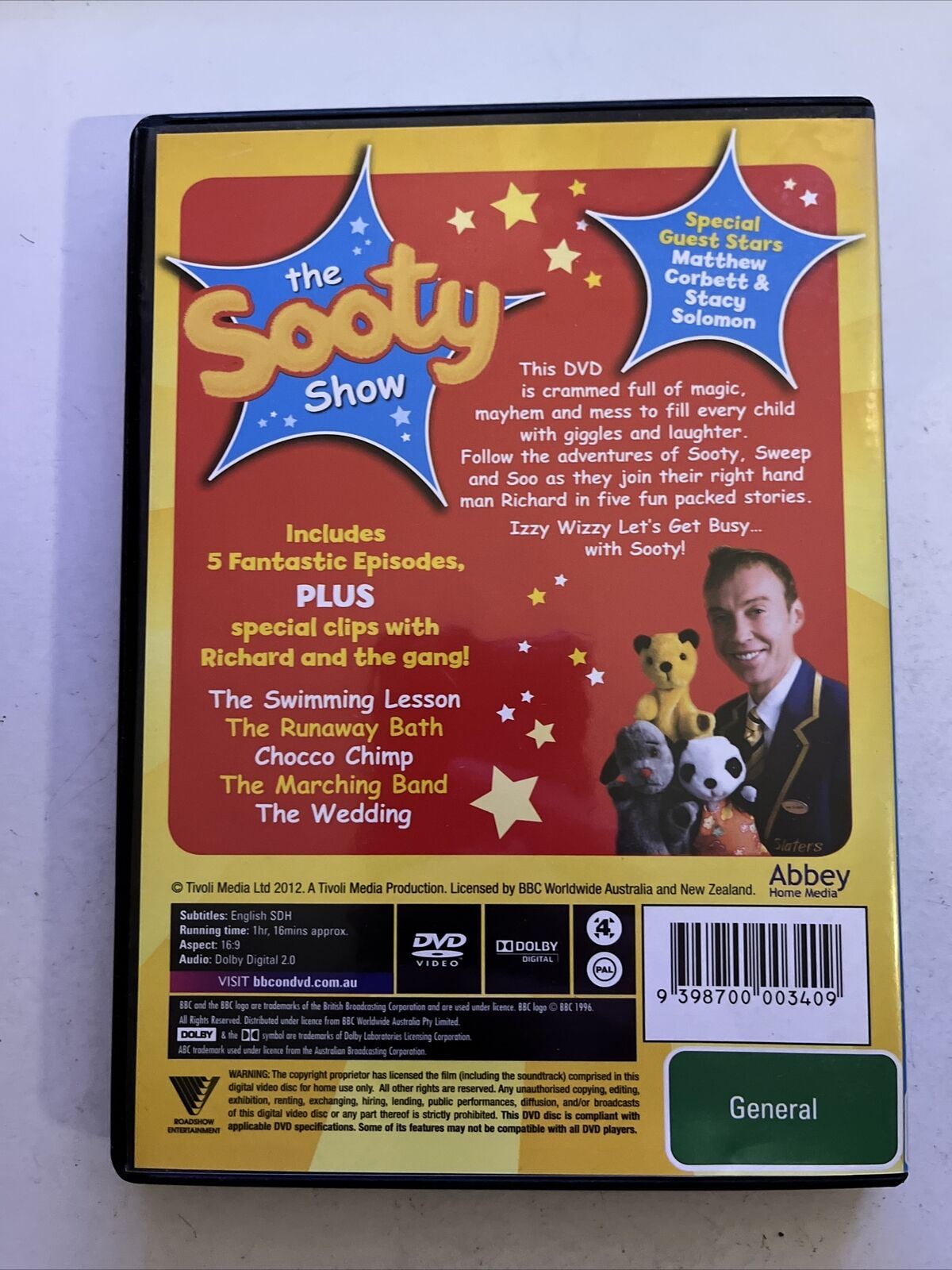 Sooty - The Sooty Show (DVD, 2010) Region 4