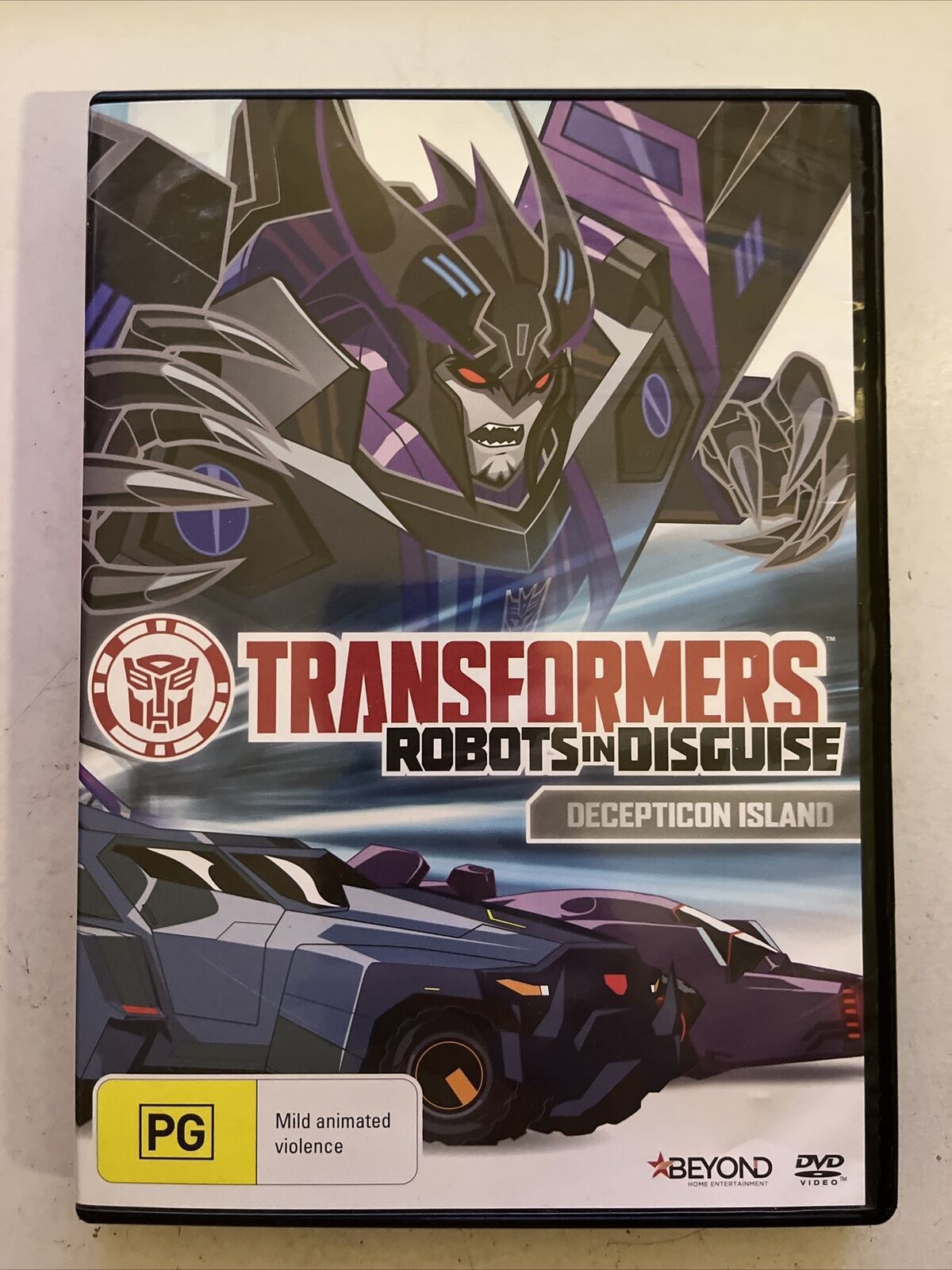 Transformers Robots In Disguise - Decepticon Island (DVD) Region 4