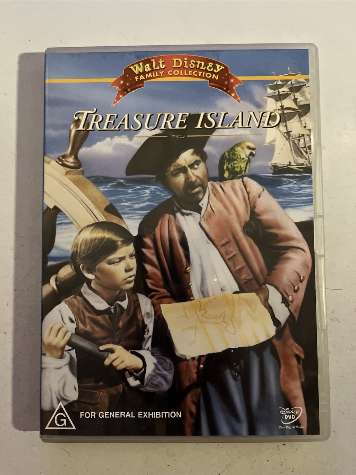 Treasure Island  (DVD, 1950) Bobby Driscoll, Robert Newton. Region 4