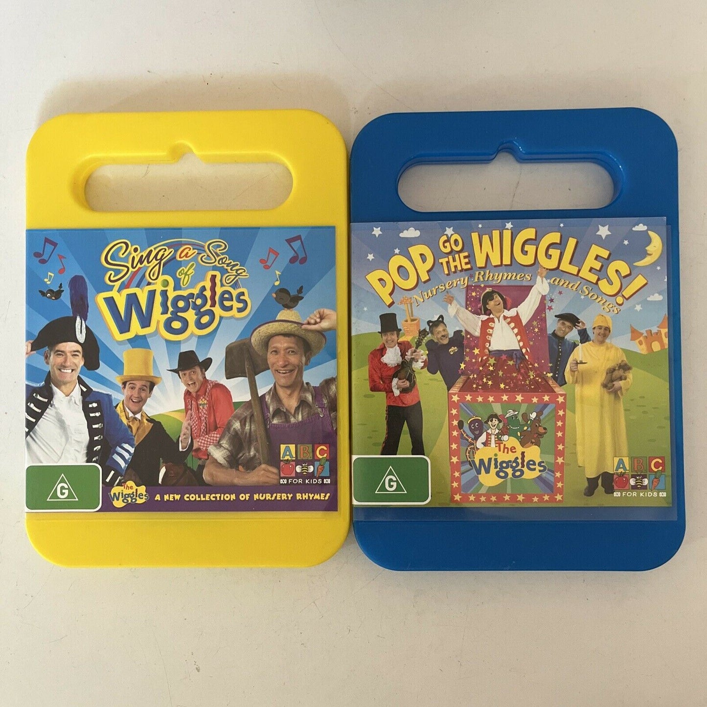 The Wiggles - Sing A Song Of Wiggles + Pop Go The Wiggles! (DVD, 2004)