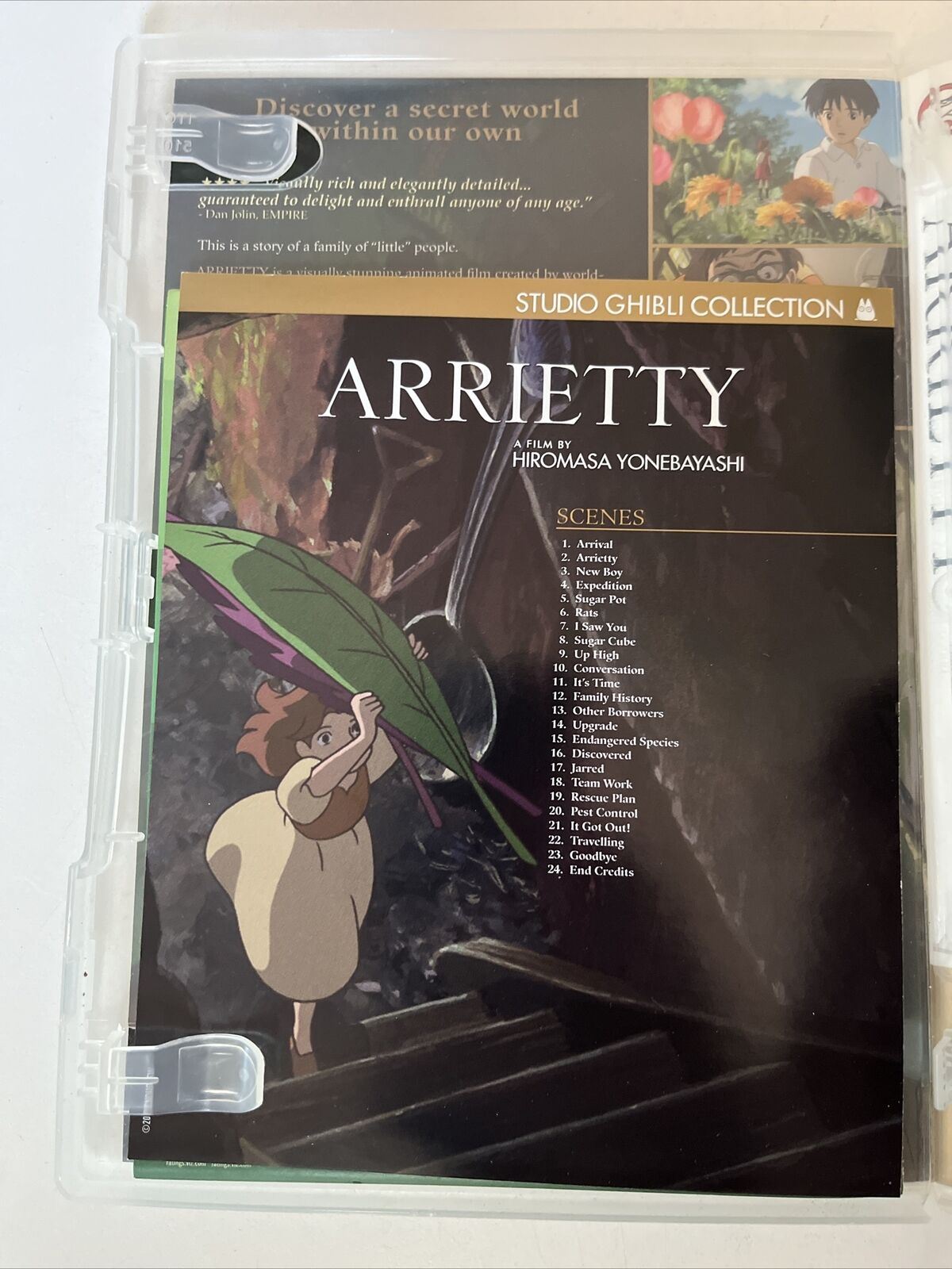 Arrietty - Special Edition (DVD, 2010) Studio Ghibli Anime Film. Region 4