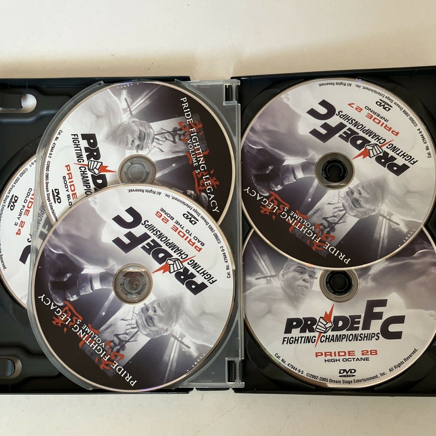 Pride FC Fighting Championships Pride 24-28 - The Early Years (DVD) Region 1