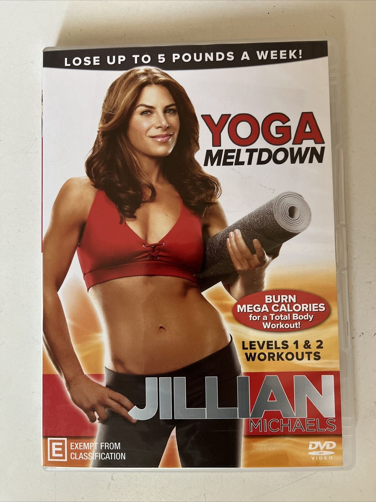 Jillian Michaels: Yoga Meltdown (DVD) Burn Mega Calories Lose up to 5 pounds wk