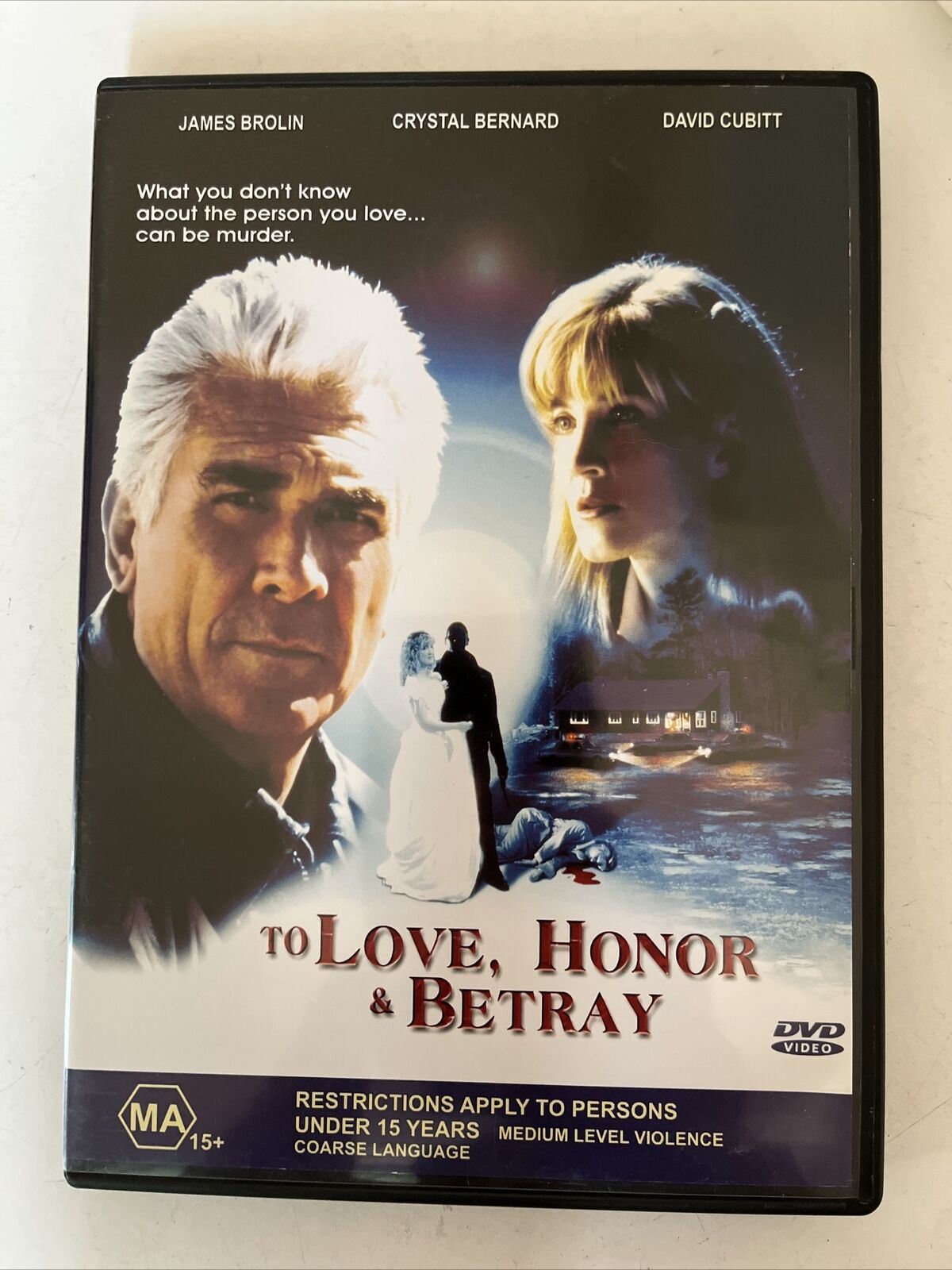 To Love, Honor & Betray (DVD, 1999) James Brolin, Crystal Bernard. Region 4
