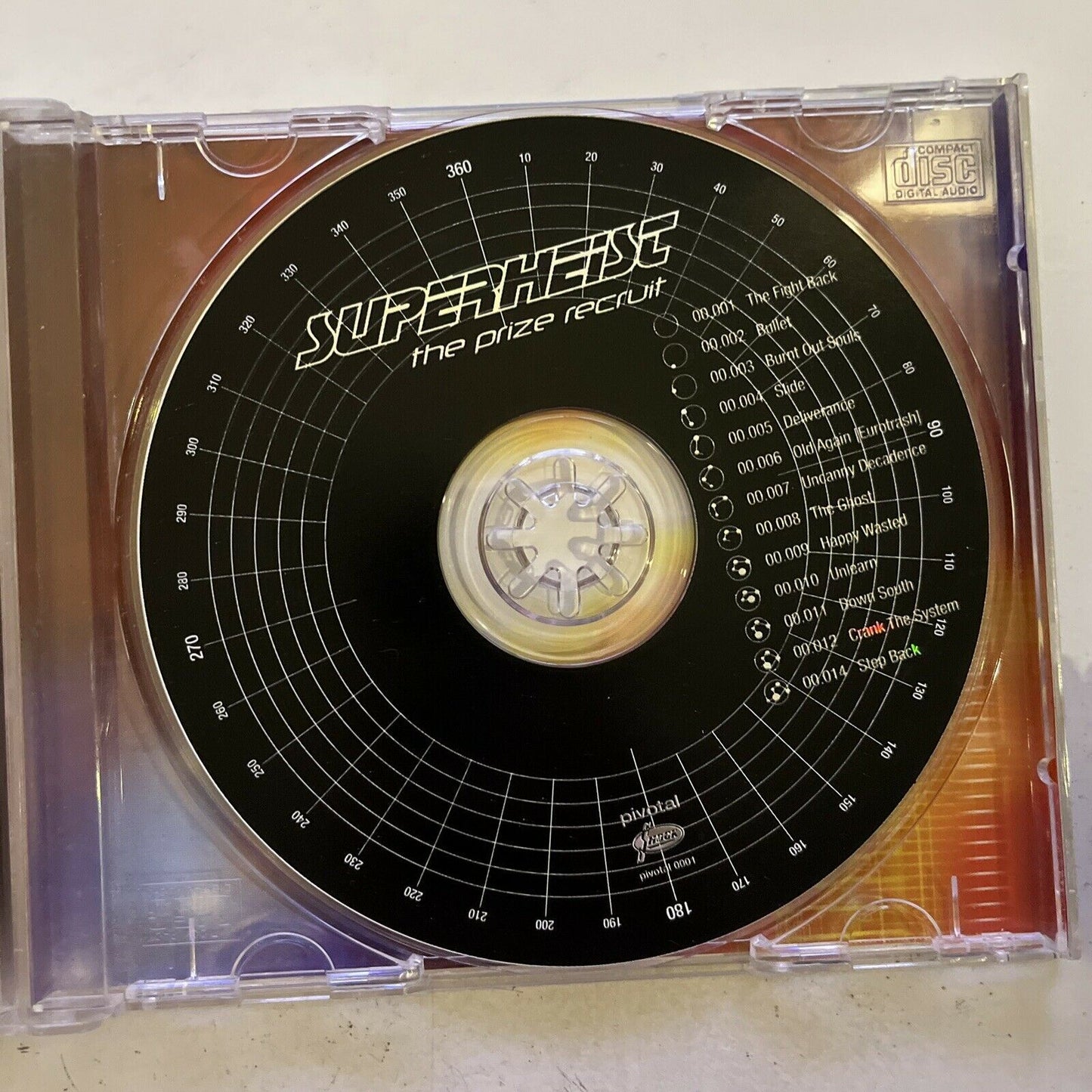 Superheist – The Prize Recruit (CD, 2001) Shock