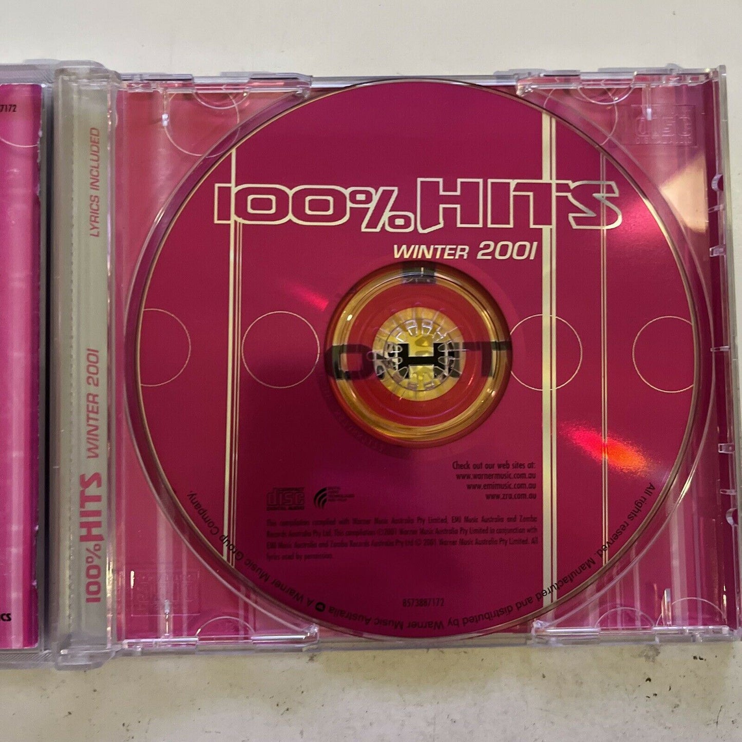 100% Hits Winter 2001 - Various Artists - CD COMPILATION