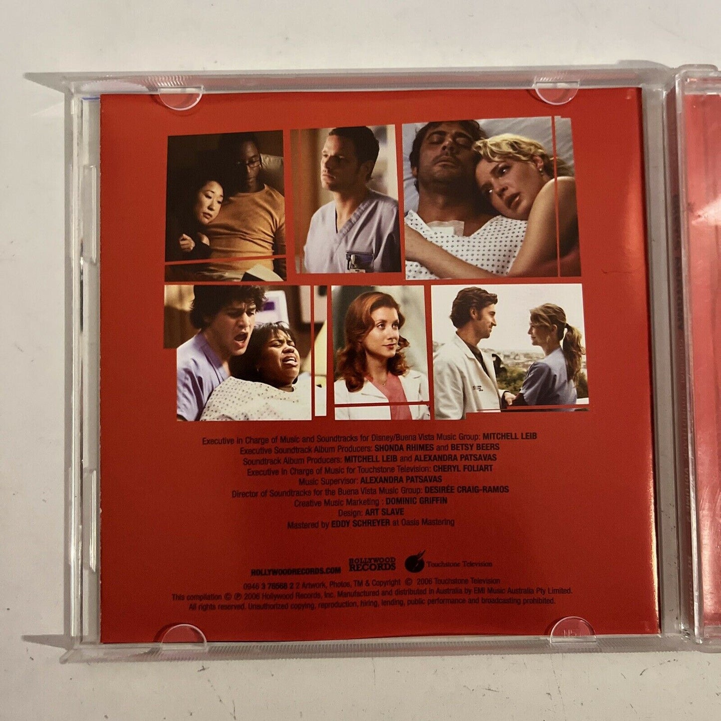 Grey's Anatomy - Original Soundtrack Volume 2 (CD, 2006) Album