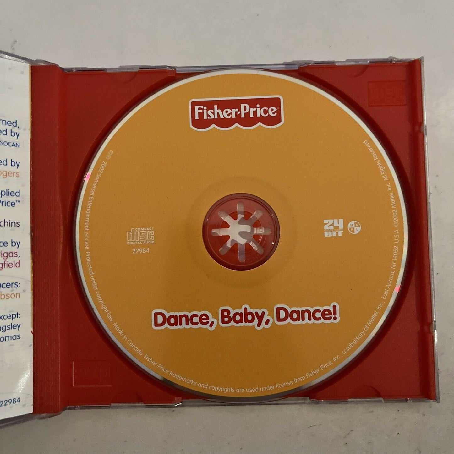 Fisher-Price - Dance Baby Dance (CD, 2003) Album