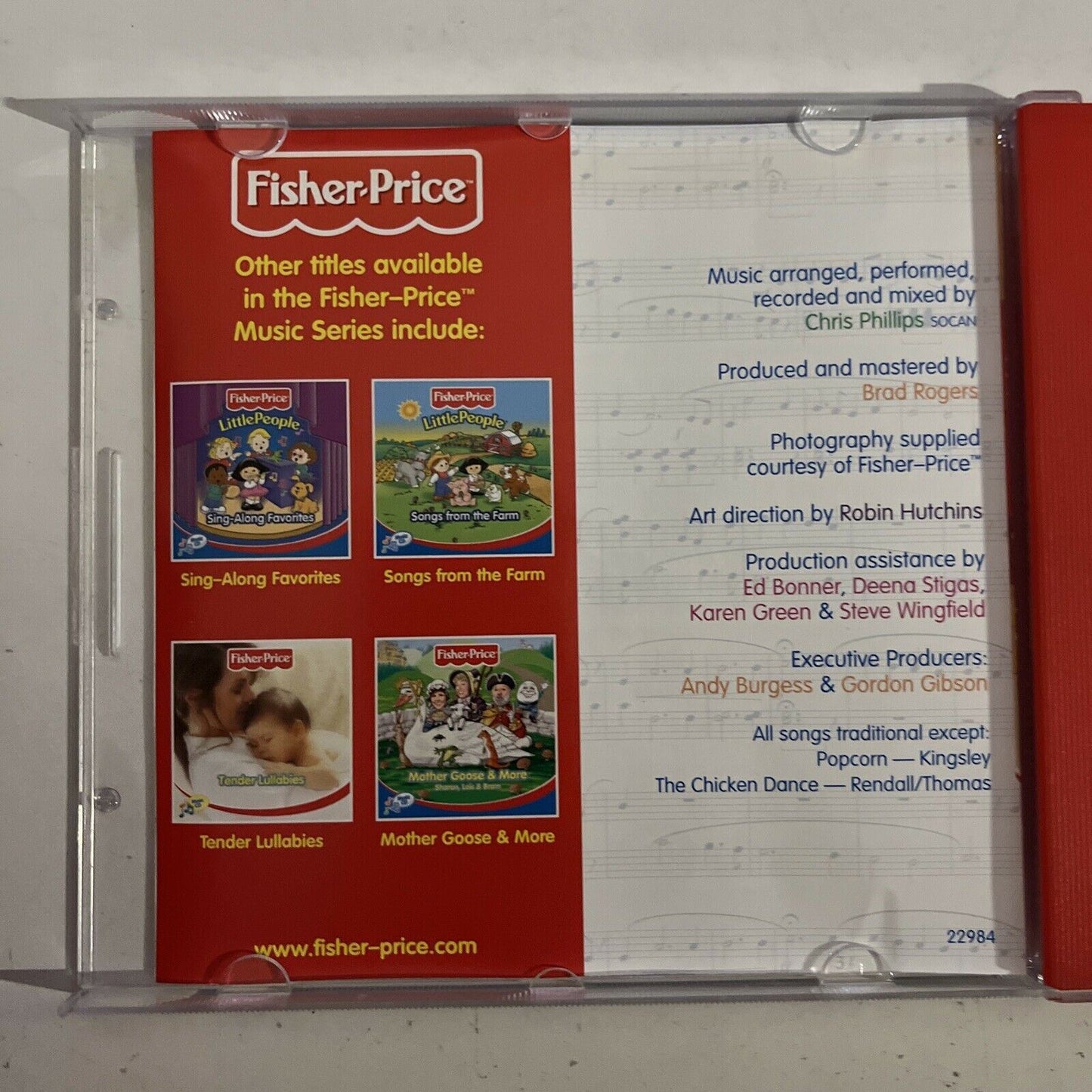 Fisher-Price - Dance Baby Dance (CD, 2003) Album