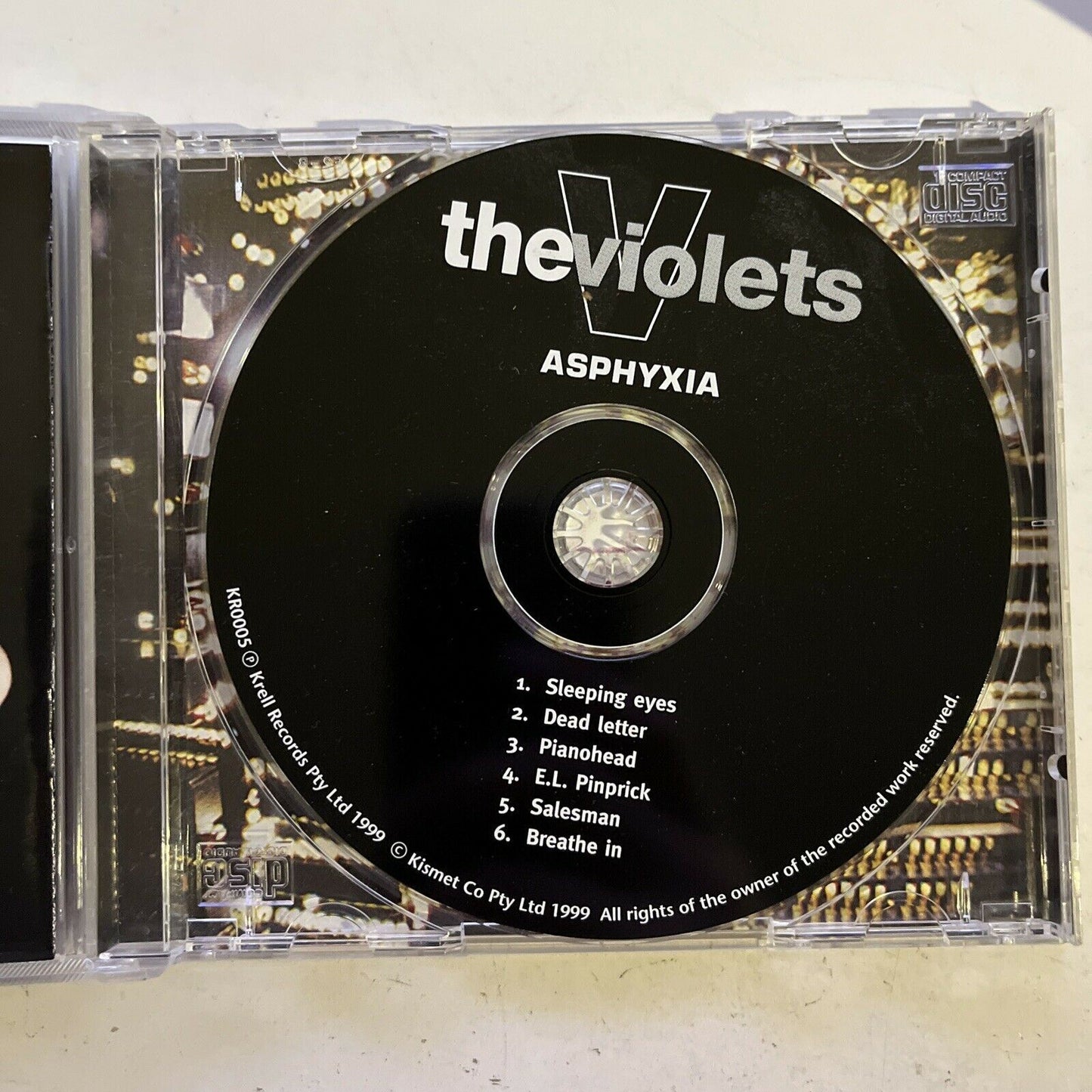 The Violets - Asphyxia CD Album