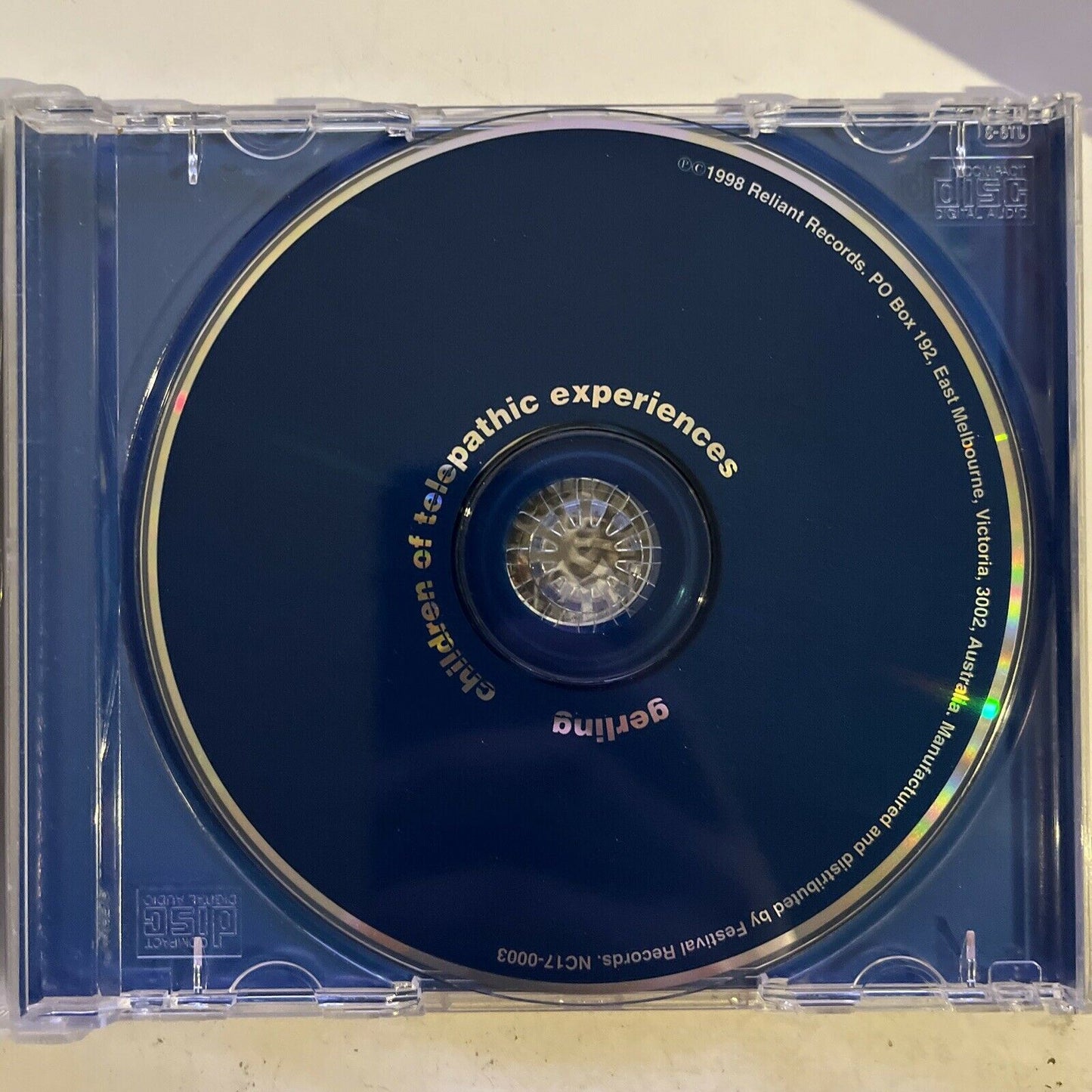 Gerling - Children Of Telepathic Experiences (CD, 1998) Album
