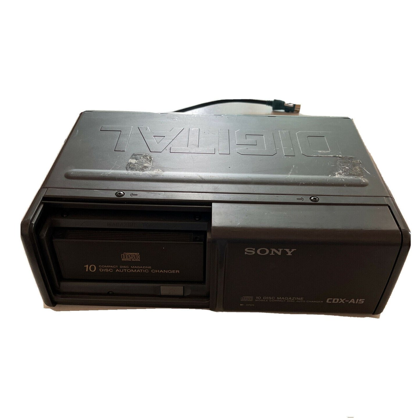 Sony 10 Disc Magazine Mobile Compact Disc Auto Changer CDX-A15 Made In Japan